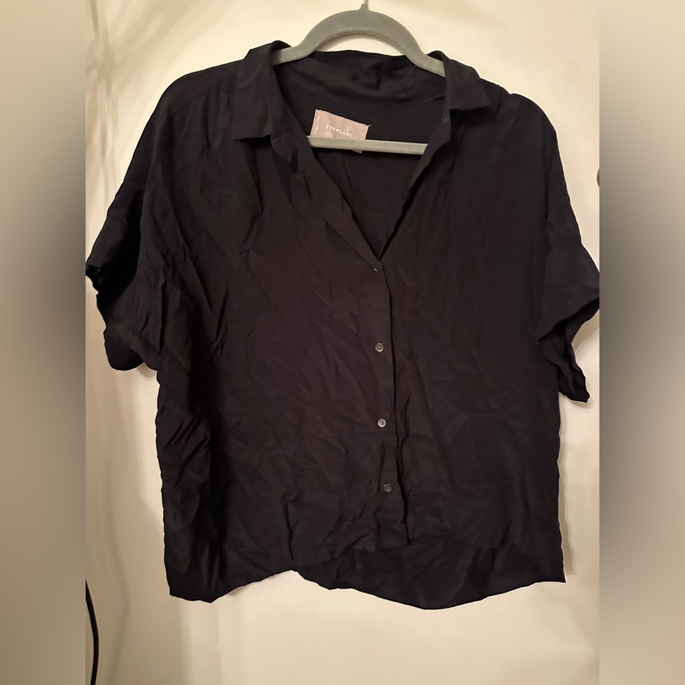 Everlane silk short sleeve